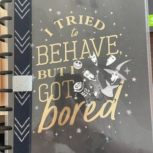NWOT Nightmare Before Christmas Happy Planner Undated